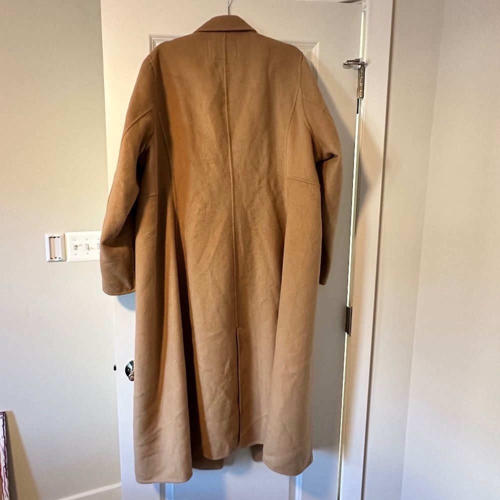 Torrid Size 4 Taupe Woolen Button Front Duster Co… - image 8